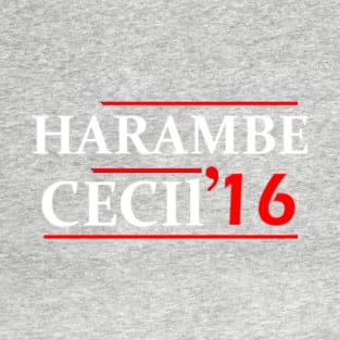 Harambe Cecil 2016 T-Shirt